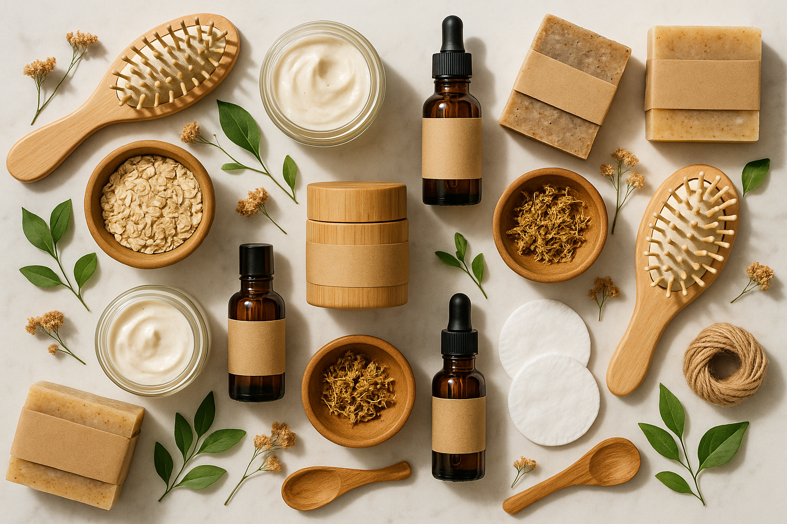 hand made natural skin and haircare products