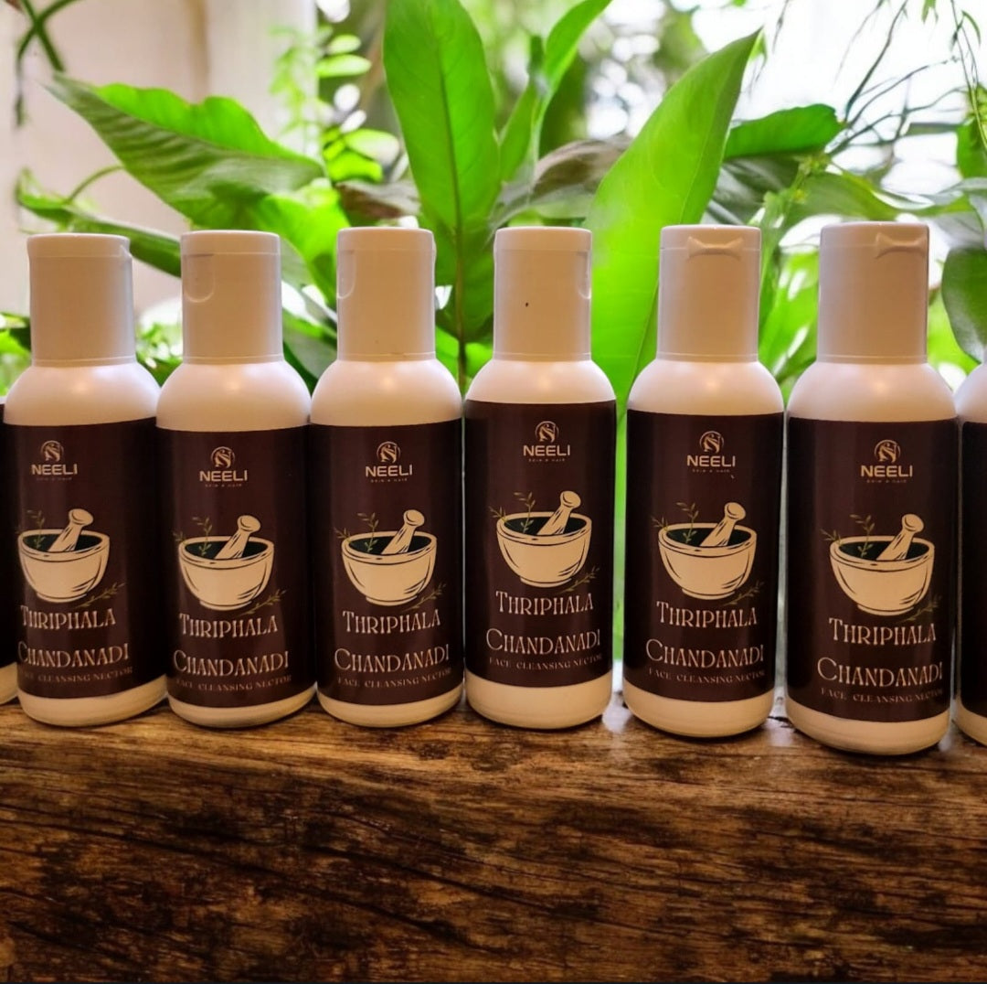 Thriphala chandanadi facial cleansing nector