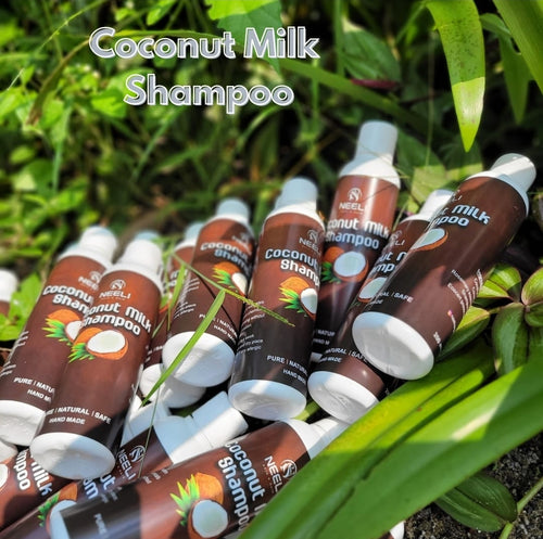 Coconut milk shampoo